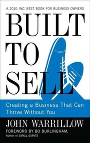 Built to Sell book cover