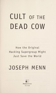 Cult of the Dead Cow book cover